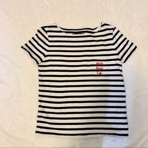 Madewell French Striped Top Size XS Top